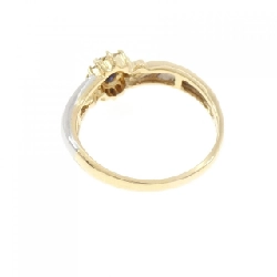 Nhẫn Sapphire K18YG/PT900 0.19CT 669348