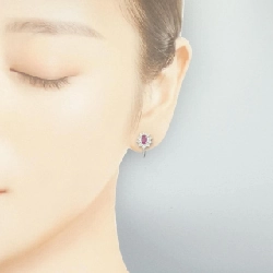 PT900 Bông tai Ruby - Hàng hiệu Chính hãng 869891