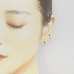 Hirotaka Miro Ear Cuff 0.06CT Một bên - Hàng hiệu Chính hãng 848362