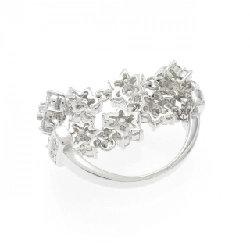 Nhẫn kim cương hoa K18WG - Hàng hiệu Authentic 851340