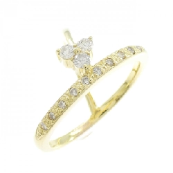 Nhẫn kim cương K18YG 0.35CT - Hàng hiệu Chính hãng