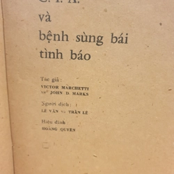 CIA và căn bệnh sùng báo tình báo (còn mới) 477826