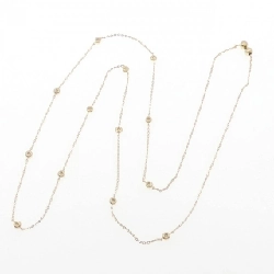 K18YG Dây chuyền kim cương 0.2CT - Hàng hiệu Chính hãng 846836