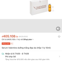 VALENTINE - SERUM DƯỠNG TRẮNG ĐẸP DA 548622