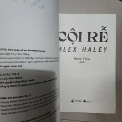 Sách Cội rễ của Alex Haley 764429