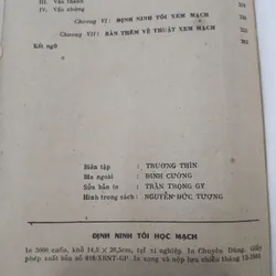 ĐỊNH NINH TÔI HỌC MẠCH - ĐỊNH NINH LÊ ĐỨC THIẾP  736383