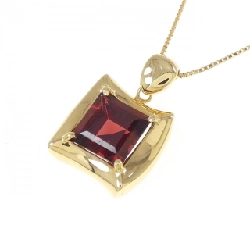 K18YG Garnet Necklace - Hàng hiệu Authentic 858689
