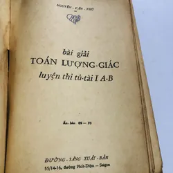 📚 BÀI GIẢNG TOÁN LƯỢNG GIÁC TÚ TÀI A, B – Nguyễn Văn Phú 571053