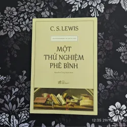 Một Thử Nghiệm Phê Bình - C.S.Lewis
