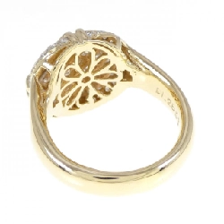 Nhẫn kim cương K18YG 1.25CT 671684