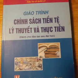 GIÁO TRÌNH CHÍNH SÁCH TIỀN TỆ 935138