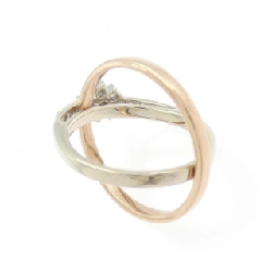 Nhẫn kim cương hoa 750WG/750PG - Hàng hiệu Authentic 851688