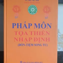 Sách Pháp Môn Tọa Thiền Nhập Định - Nhà Xuất Bản Hồng Đức 2018