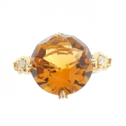 K18YG Nhẫn Đá Màu - Hàng hiệu Chính hãng 846163