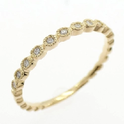 Nhẫn kim cương K18YG 0.10CT - Hàng hiệu Chính hãng