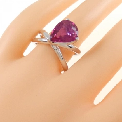 Mikimoto Nhẫn Tourmaline Rubellite 3.41CT - Hàng hiệu Chính hãng 842357