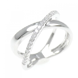 Nhẫn kim cương K18WG