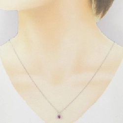 K18WG Nhẫn Ruby 0.14CT - Hàng hiệu Chính hãng 860043