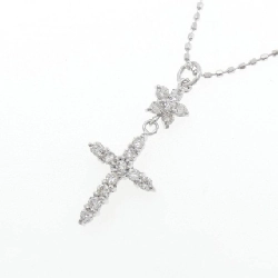 K18WG Đan Chéo × Hoa Nhẫn Kim Cương 0.24CT - Hàng hiệu Chính hãng 856430