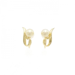 Bông tai ngọc trai Akoya Mikimoto 6.3mm - Hàng hiệu Chính hãng