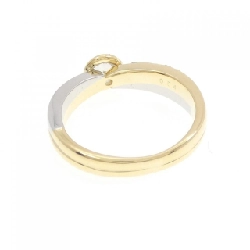 Nhẫn kim cương K18YG/PT 0.54CT 671536