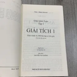 Giáo trình toán tập 1. Giải tích 1. 7b1 756439