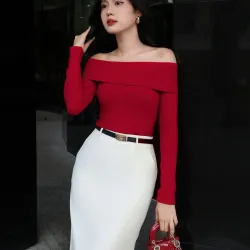 Chân váy nữ diện tết dài 92 centi chất liệu vải vin Tech hàng may 788297