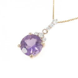 K18PG Mặt dây chuyền Amethyst 1.73CT - Hàng hiệu Chính hãng 857871