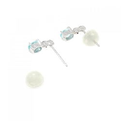 PT900 Paraiba Tourmaline Bông tai 0.40CT - Hàng hiệu Chính hãng 873695