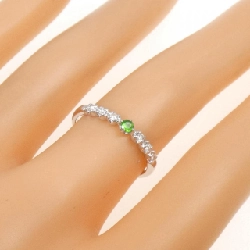 Nhẫn Đá Garnet Demantoid K18WG 0.07CT - Hàng hiệu Chính hãng 852287