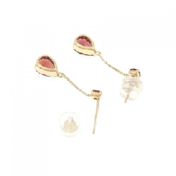 Bông tai Garnet K18YG 1.20CT - Hàng hiệu Chính hãng 868942