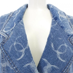 CHANEL LOOK34 P75545V67154 Áo khoác denim - Hàng hiệu Authentic 821364
