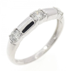 Nhẫn kim cương ba viên PT900 0.30CT - Hàng hiệu Authentic