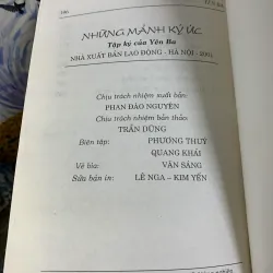 Những Mảnh Ký Ức - Yên Ba (Có Đề Tặng Và Chữ Ký Tác Giả) 926326