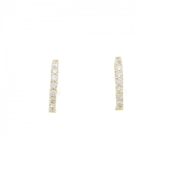 K18YG Bông tai kim cương 0.20CT - Hàng hiệu Chính hãng