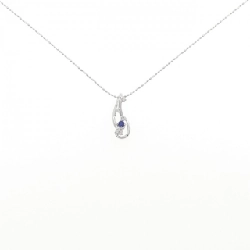 K18WG Sapphire Necklace - Hàng hiệu Authentic