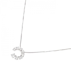 K18WG Dây chuyền kim cương - Hàng hiệu Authentic 863725