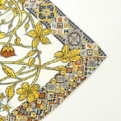 HERMES LE JAGUAR ET LE COLIBRI H243919S Khăn choàng - Hàng hiệu Authentic 835958