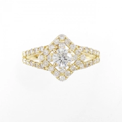 Nhẫn kim cương K18YG 0.301CT 673157