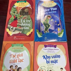  📚 DANH TÁC RÚT GỌN NXB Trẻ (Lũ trẻ đường tàu Peter Pan Thế giới thất lạc Khu vườn bí mật 1054591