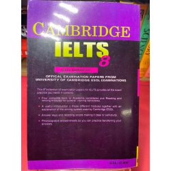 Ielts 8 with answers 2013 mới 75% ố bẩn viền nhẹ bút chì Ths Diễm Ly HPB1905 SÁCH HỌC NGOẠI NGỮ 349215