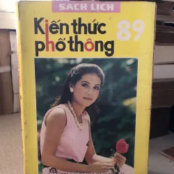 Sách lịch Kiến thức phổ thông 1989