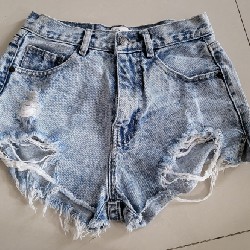 Quần short jean size S