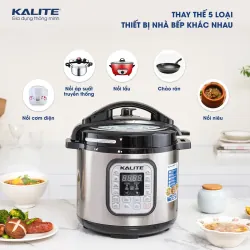 🍲 NỒI ÁP SUẤT ĐIỆN KALITE KPC5841 – ĐA CHỨC NĂNG, TIỆN LỢI MỖI NGÀY ⚡ 799263