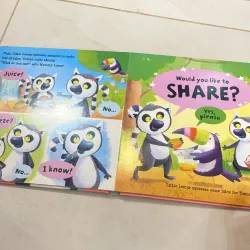 NGOẠI VĂN tiếng anh trẻ em : SHARE -  LIFE IS NICER when we share   1027871