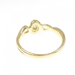 Nhẫn kim cương K18YG 0.120CT 667502