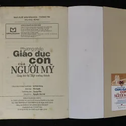 Phương pháp giáo dục con của người Mỹ của tác giả Trần Hân 1030630