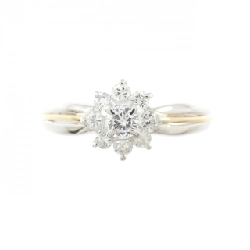 Nhẫn kim cương PT900/K18YG 0.30CT - Hàng hiệu Chính hãng 853633