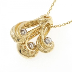 Dây chuyền kim cương 750YG/750WG/K18 1.15CT - Hàng hiệu Authentic 845550