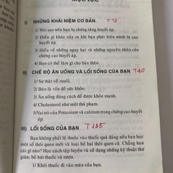 HẠN CHẾ CAO HUYẾT ÁP KHÔNG CẦN THUỐC - 308 trang, nxb: 2008 314308